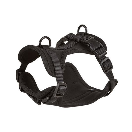 Adjustable no-pull dog harness - Midnight Black color