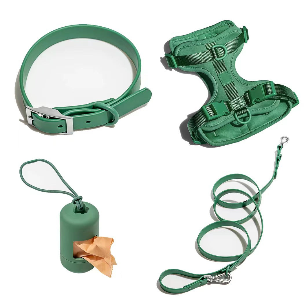 No-pull dog harness and leash set -   Oxley color