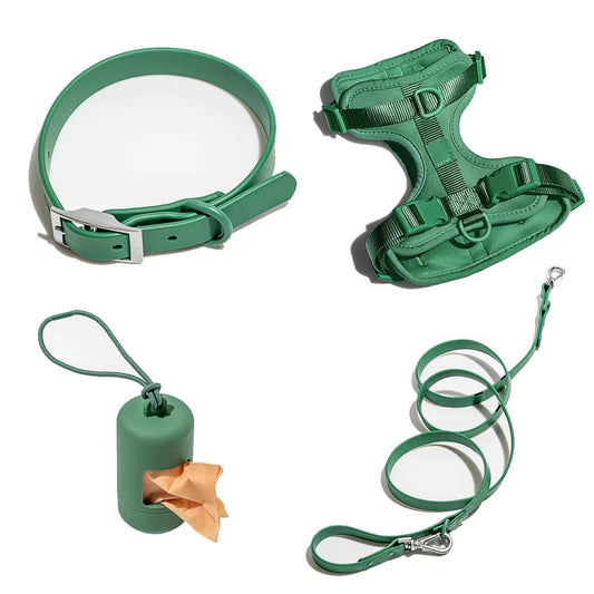 No-pull dog harness and leash set -   Oxley color