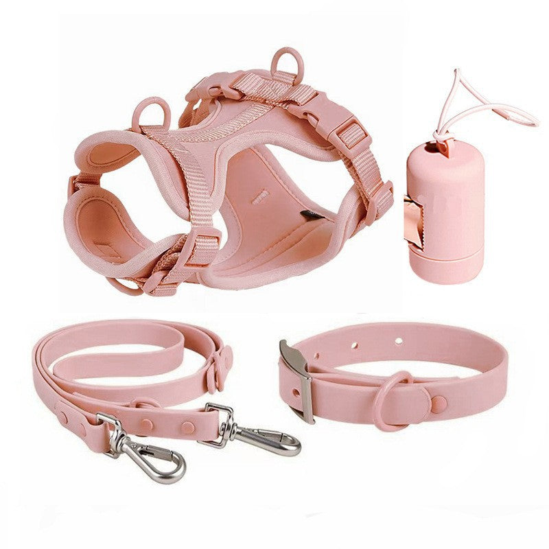 No-pull dog harness and leash set - Desert Sand color